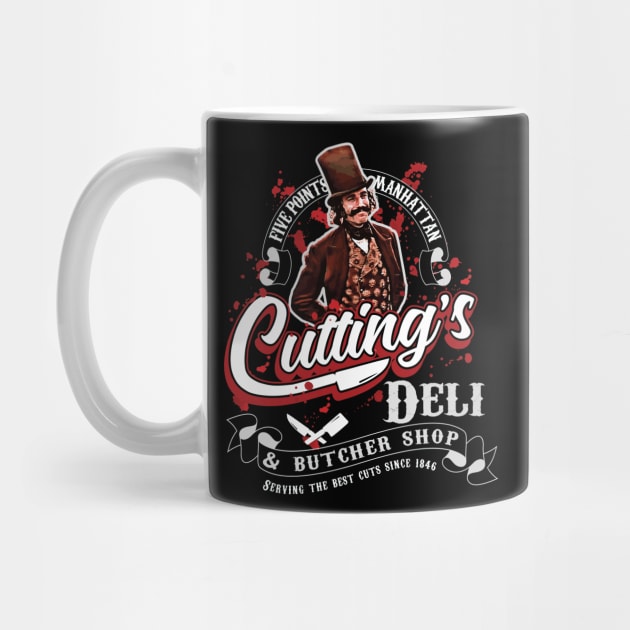 Cutting's Deli & Butcher Shop by Alema Art